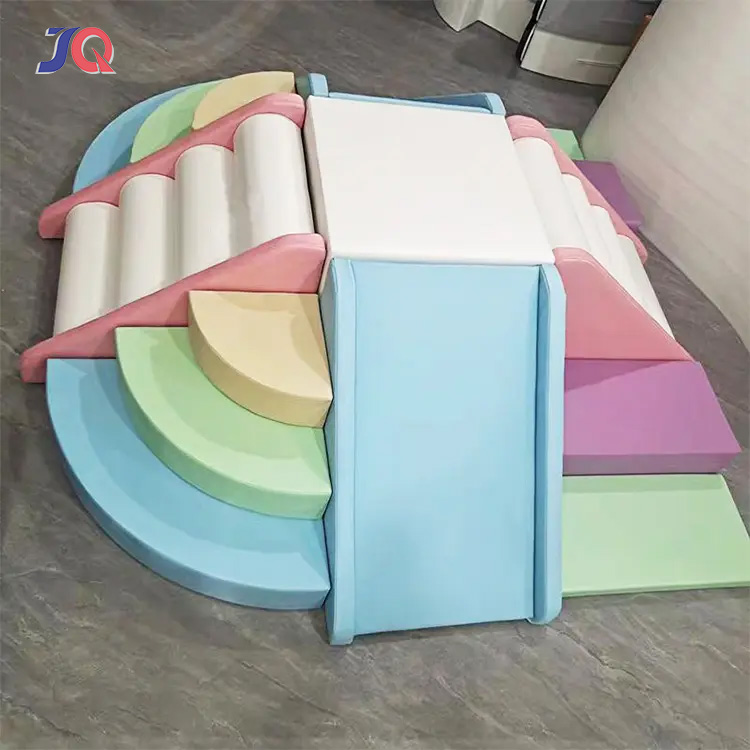 Macaroon-Colored Kids Soft Pla - Kids Outdoor Playground ulasan dan harga
