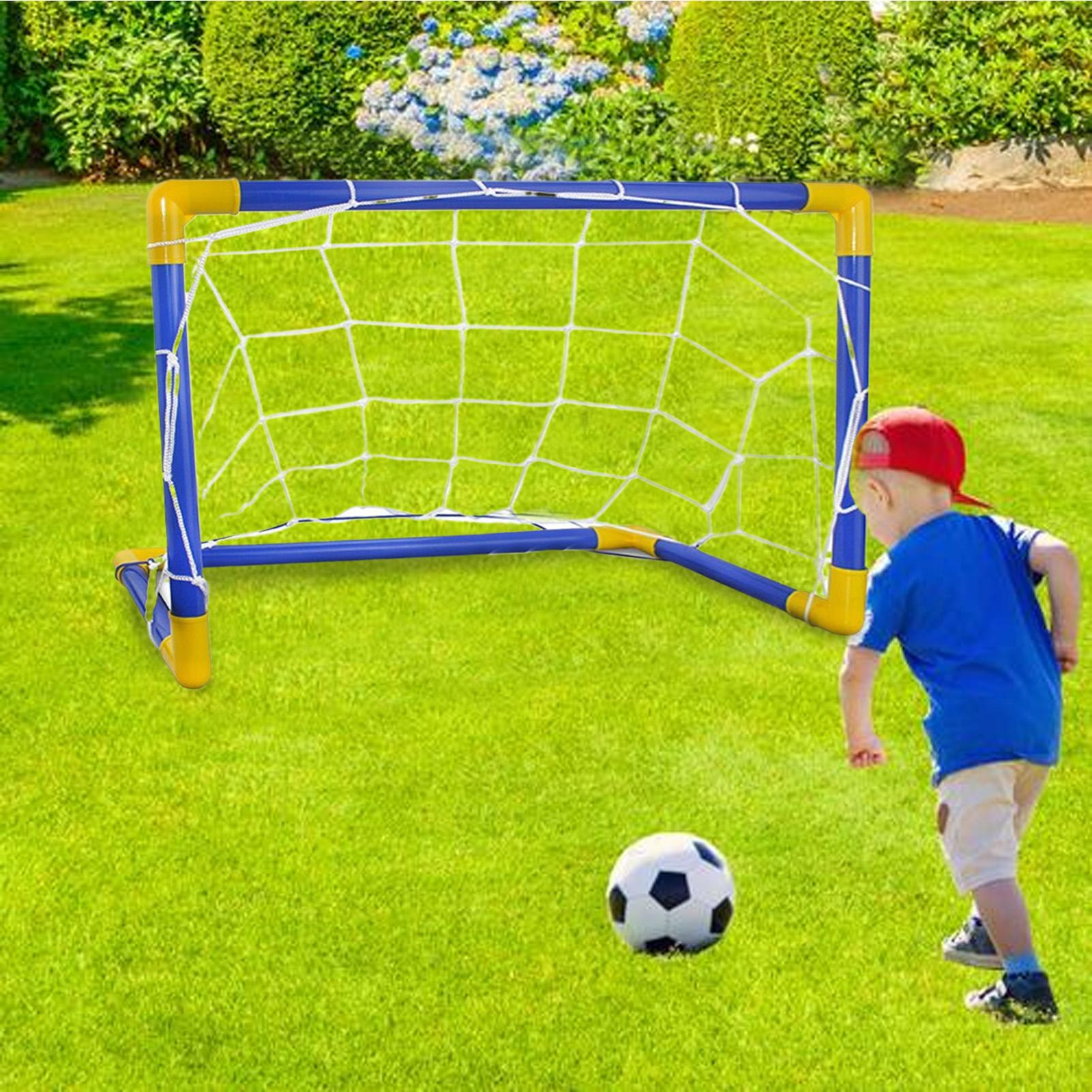 Kids Soccer Net Portable Weath - Kids Outdoor Playground ulasan dan harga