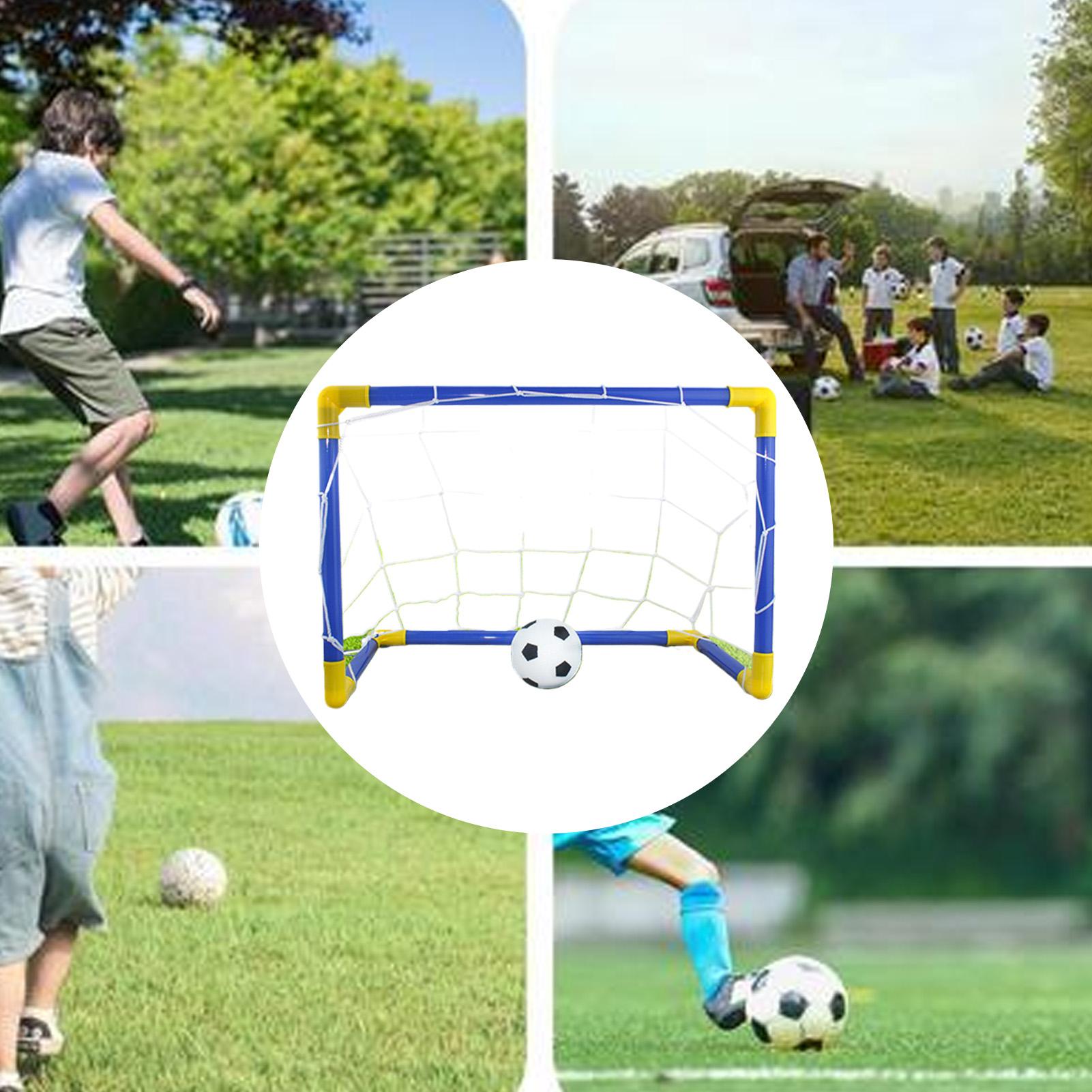 Kids Soccer Net Portable Weath - Kids Outdoor Playground ulasan dan harga