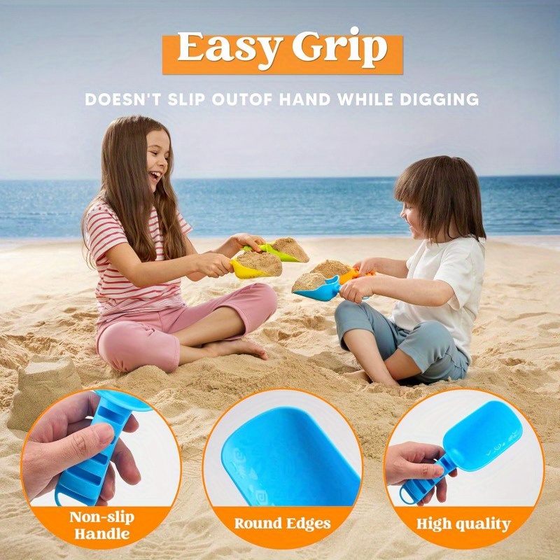 Joyfy 4 Packs Beach Sand Shove - Kids Outdoor Sandbox ulasan dan harga