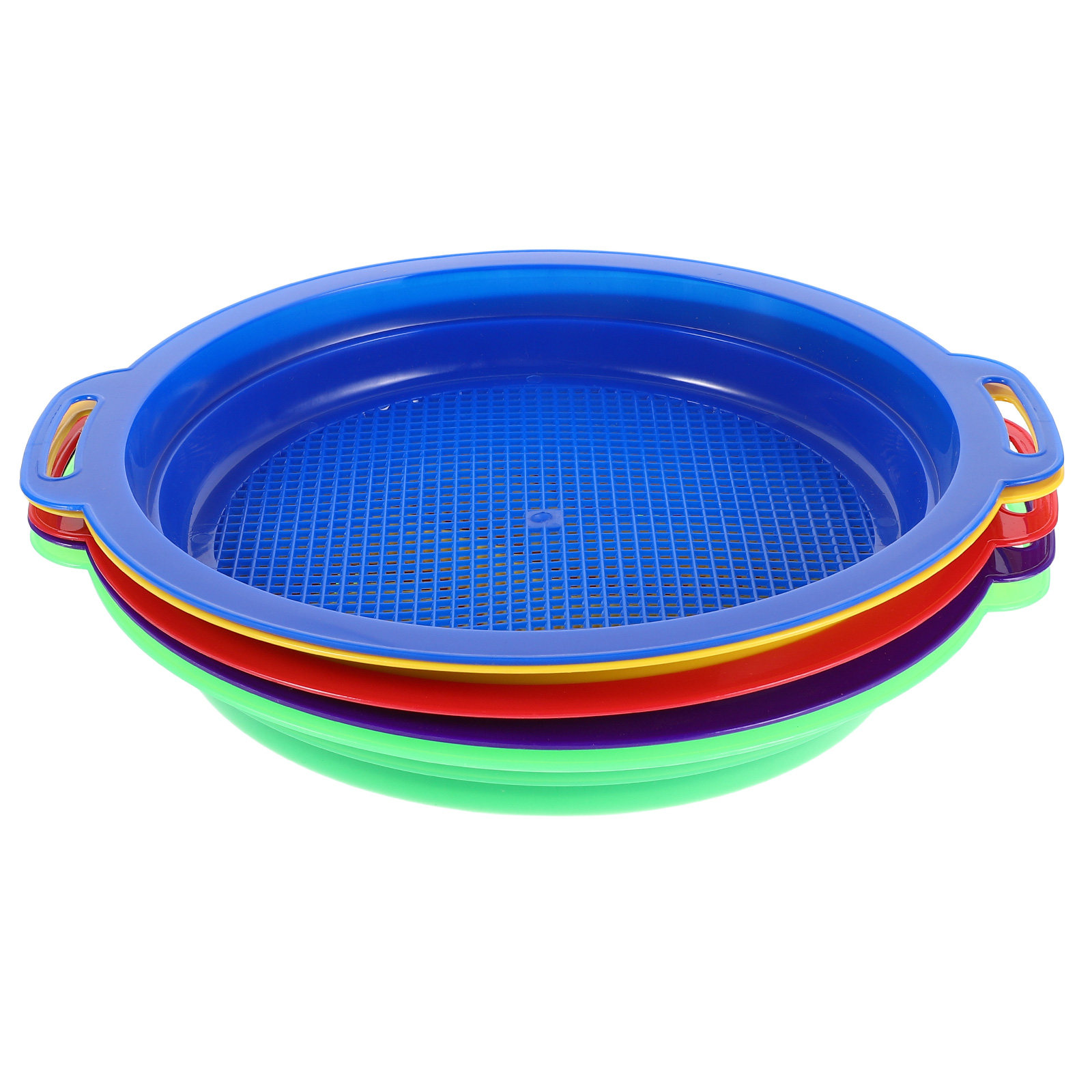 5Pcs Beach Sand Sifter Set Mes - Kids Outdoor Sandbox ulasan dan harga