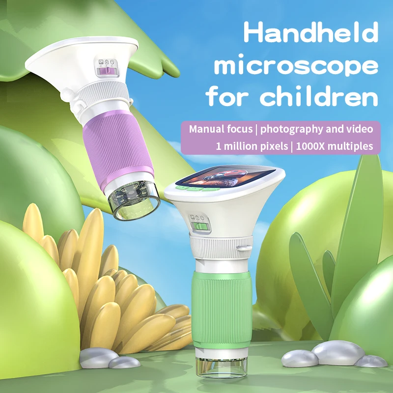 1000X Kids Handheld Microscope - Kids Outdoor Microscope ulasan dan harga
