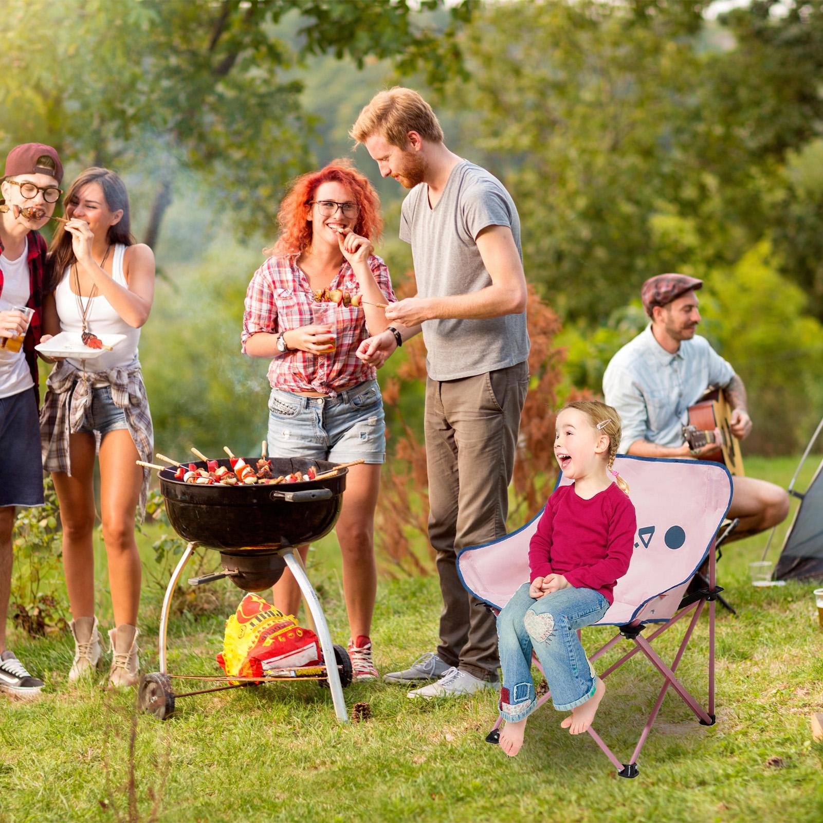 Kids Camping Chair Kids Oxford - Kids Outdoor Folding Chair ulasan dan harga