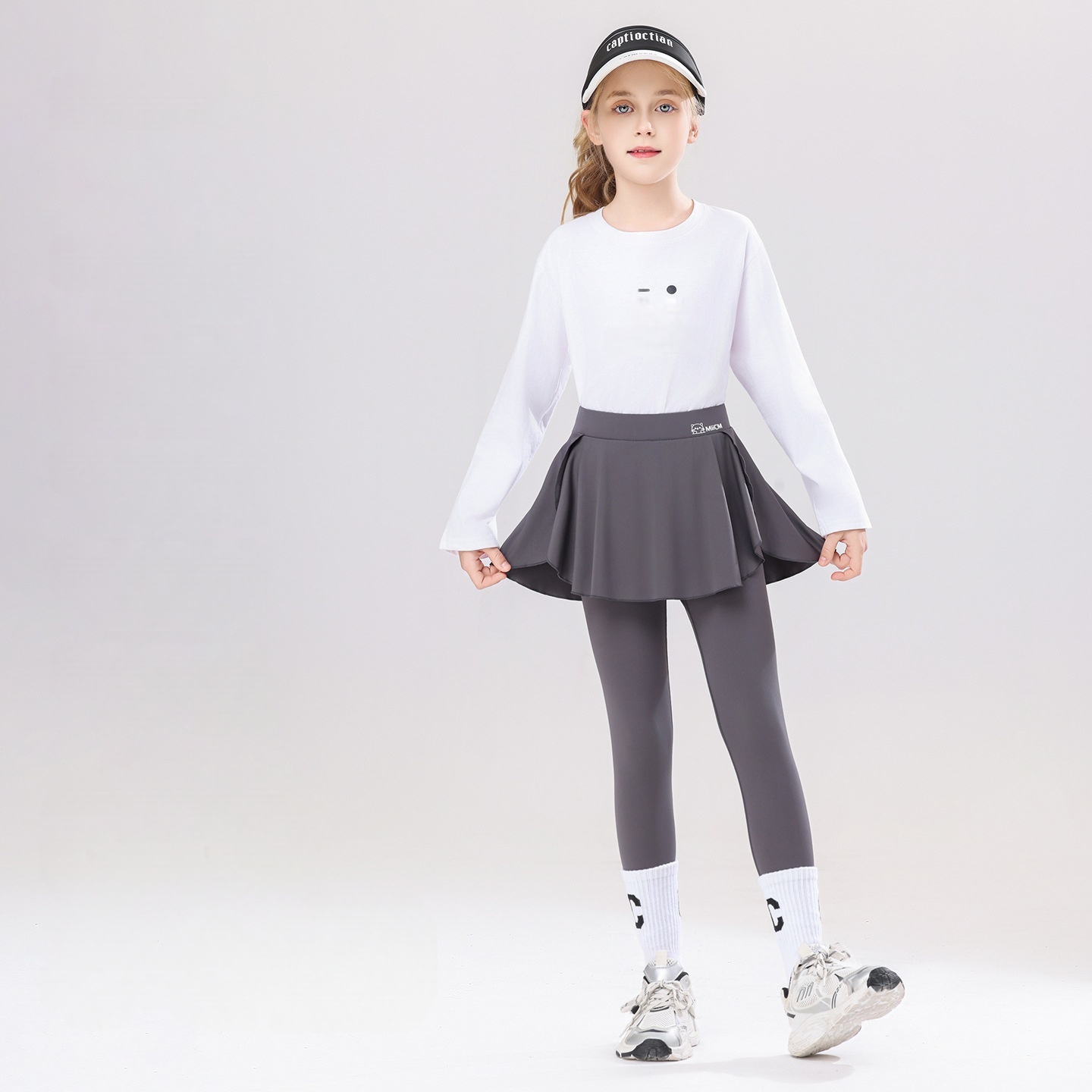 2026 New Girls Skirted Legging - Kids Outdoor Yoga ulasan dan harga