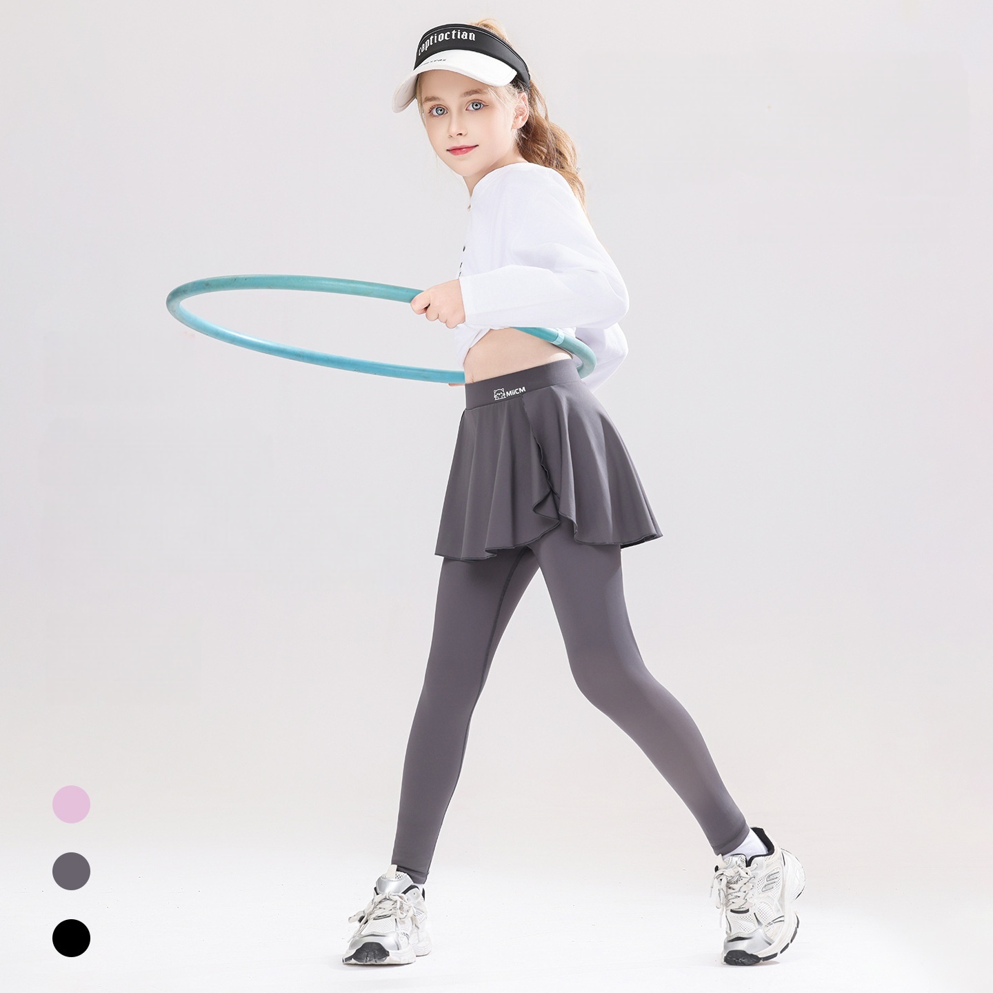 2026 New Girls Skirted Legging - Kids Outdoor Yoga ulasan dan harga