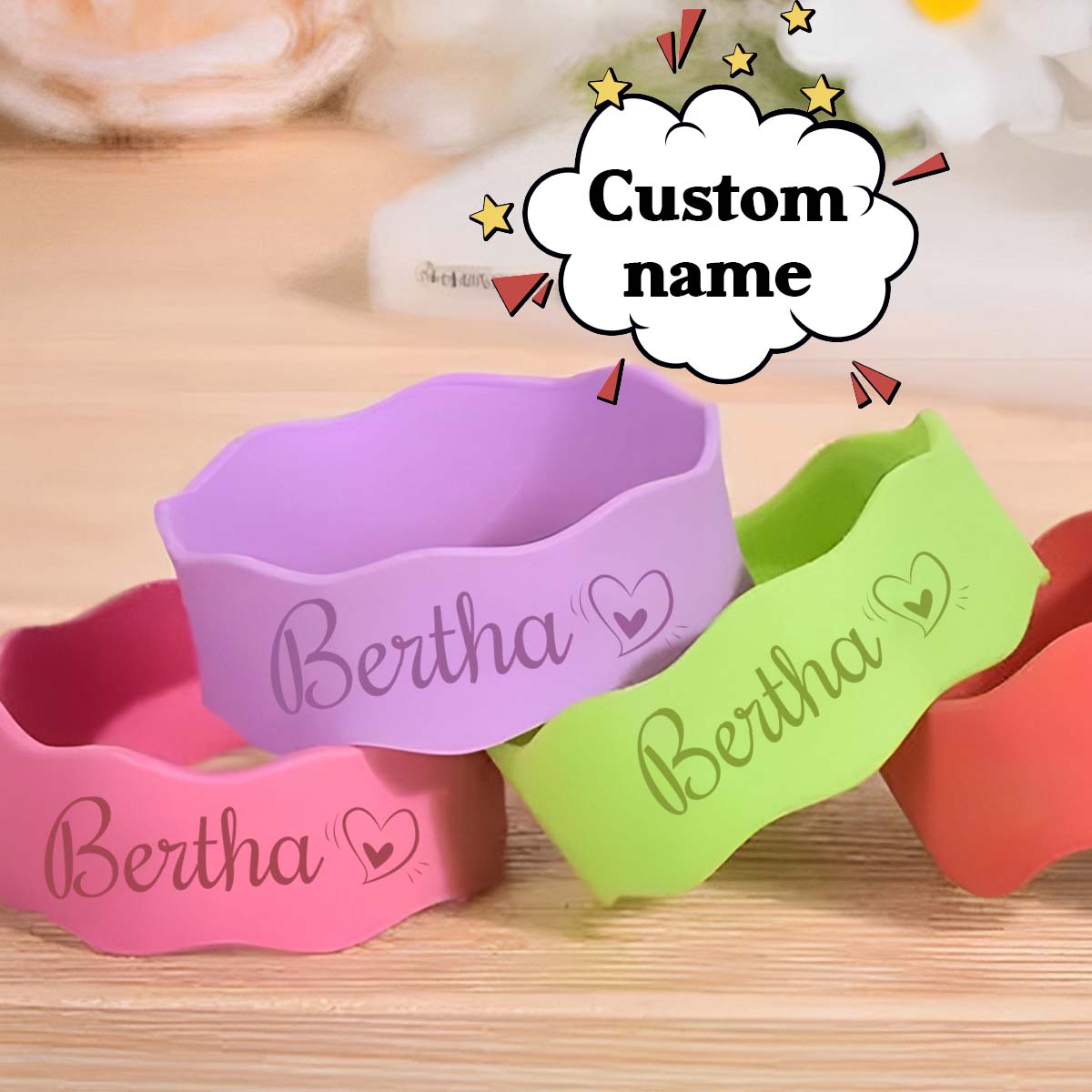Custom Name Silicone Tumbler S - Kids Outdoor Decor ulasan dan harga