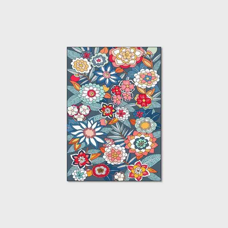 3D Colorful Flower Carpets For - Kids Outdoor Lounge ulasan dan harga