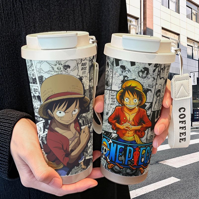 Anime One Piece Luffy Thermos  - Kids Outdoor Dining Set ulasan dan harga