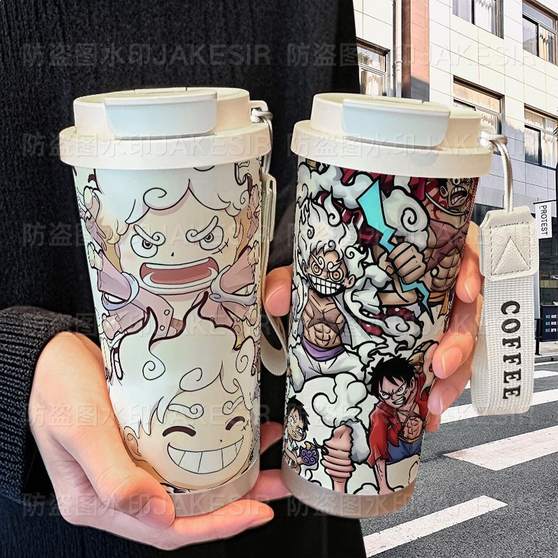 Anime One Piece Luffy Thermos  - Kids Outdoor Dining Set ulasan dan harga