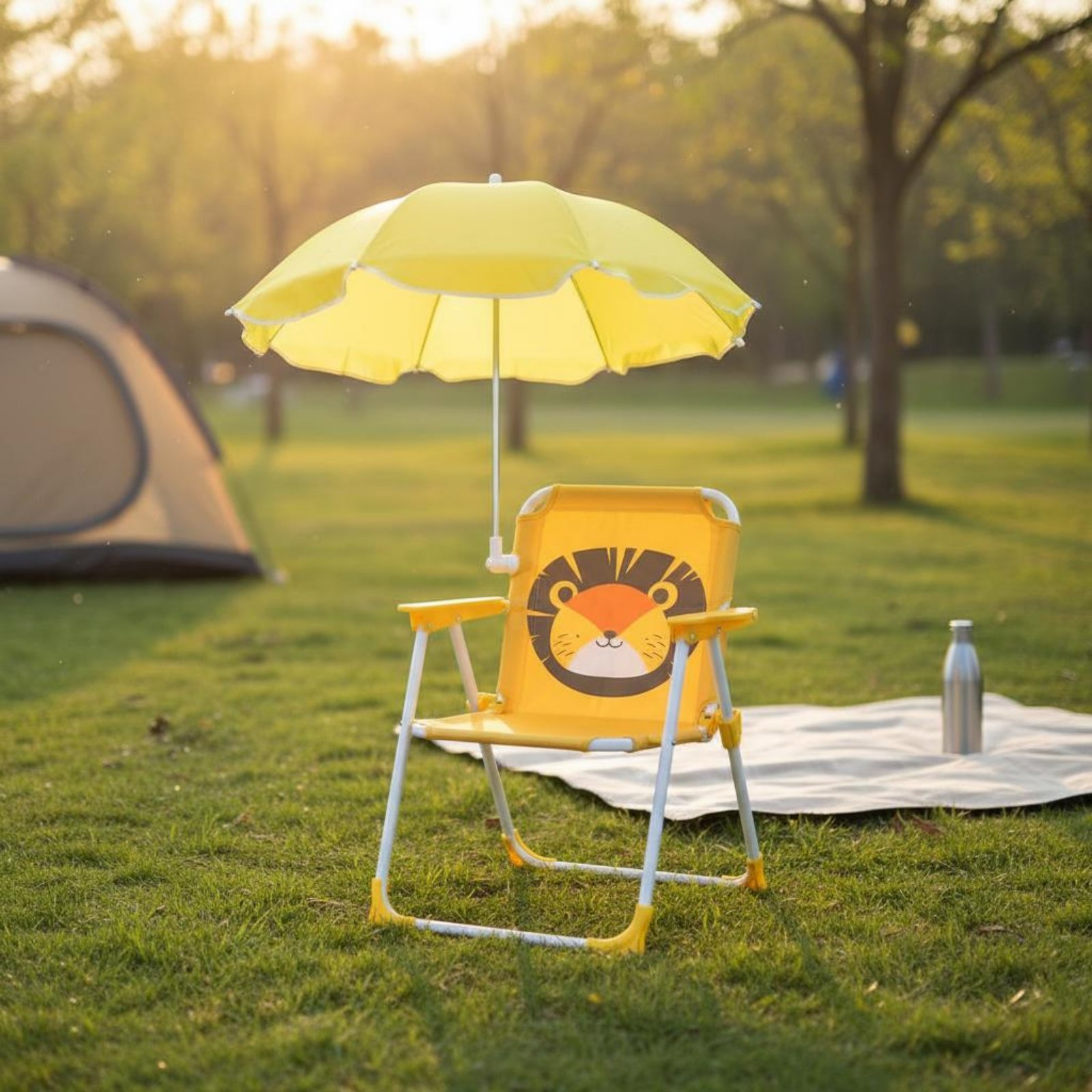 Children's Portable Chair with - Kids Outdoor Folding Chair ulasan dan harga