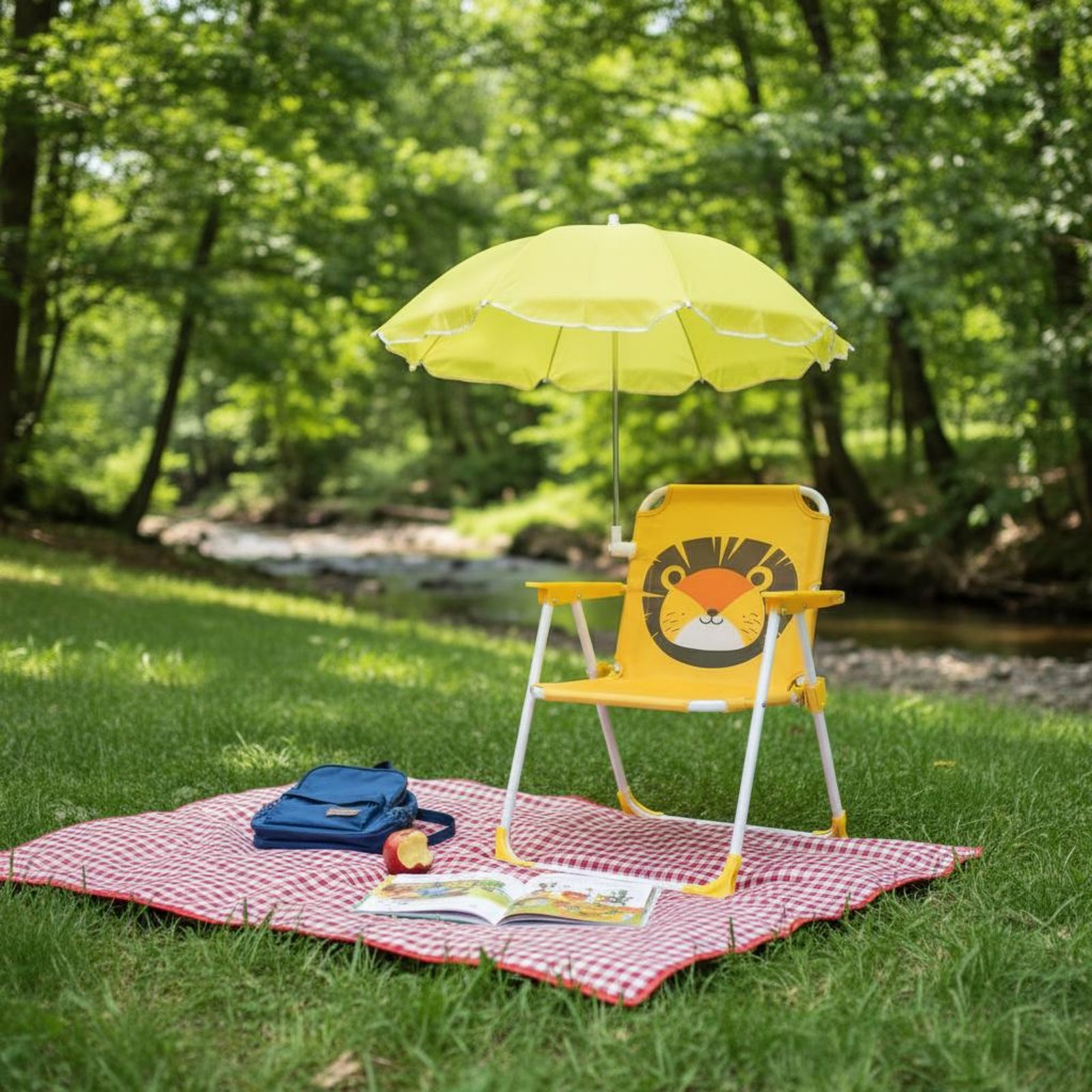 Children's Portable Chair with - Kids Outdoor Folding Chair ulasan dan harga