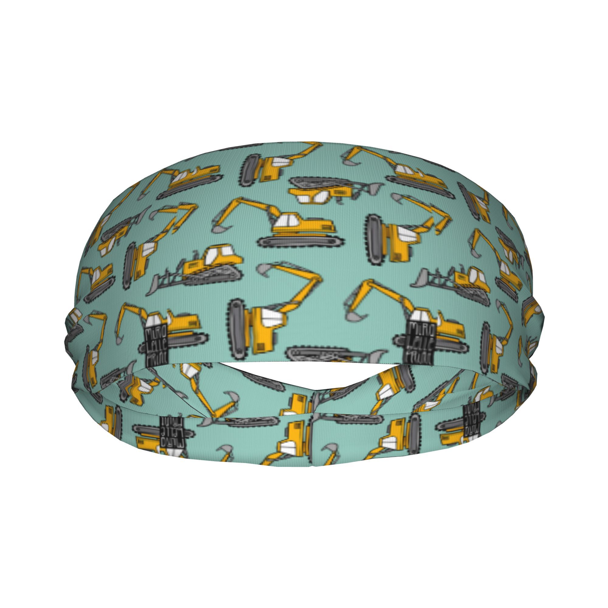 Cartoon Excavator Print Headba - Kids Outdoor Yoga ulasan dan harga
