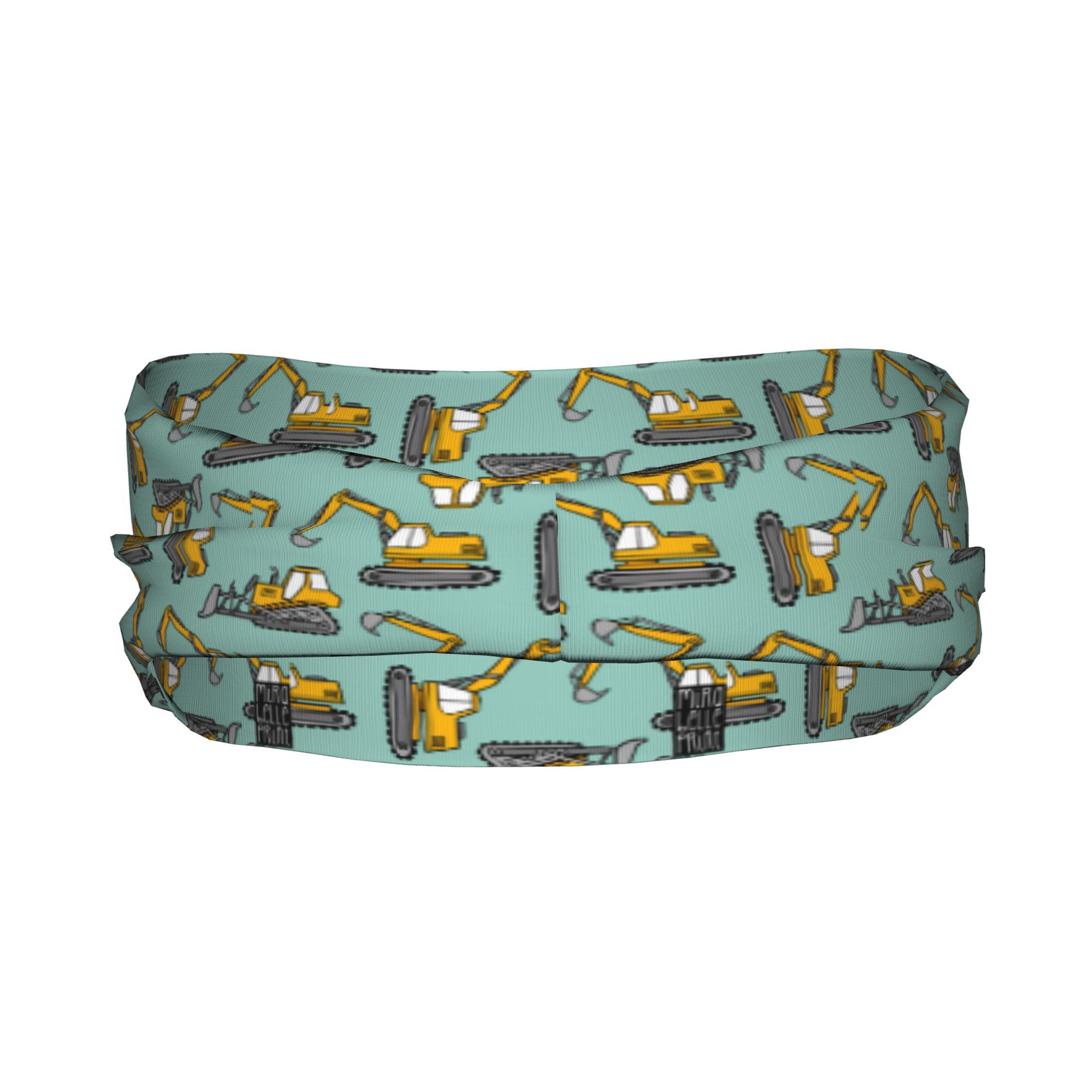 Cartoon Excavator Print Headba - Kids Outdoor Yoga ulasan dan harga